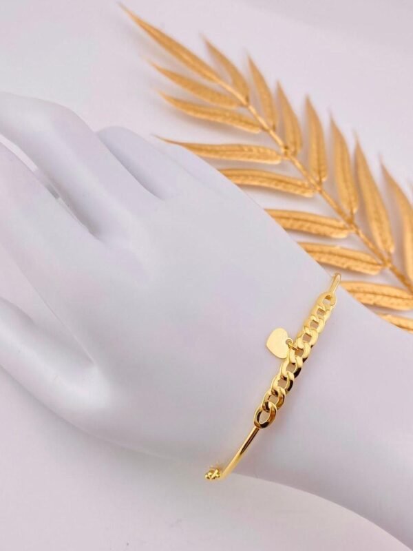 Anaya Genuine 18k Gold Bangle